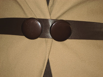 Detalle cinturón hecho a mano / handmade belt / ceinture fait à la main