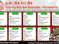 Catering Box Rp17.500 Baturaden Purwokerto