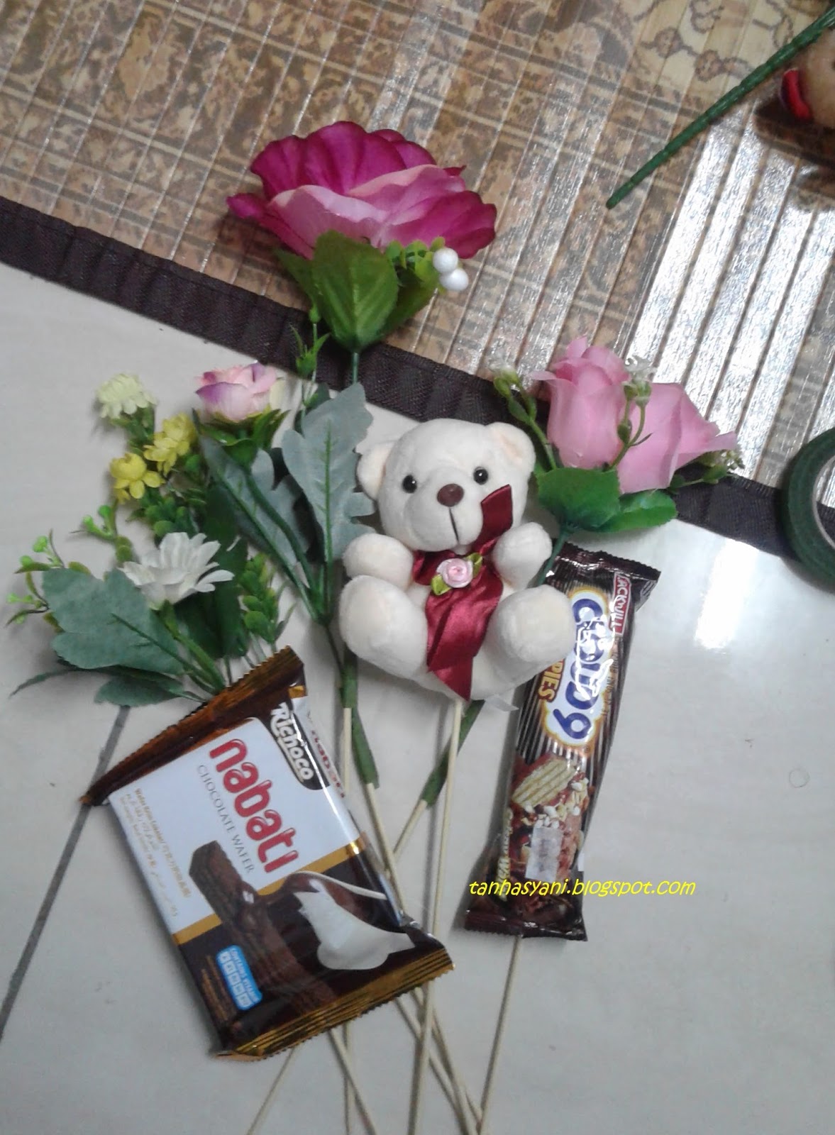 Cikhasyani Diy Bunga Konvo Flower Bouquet