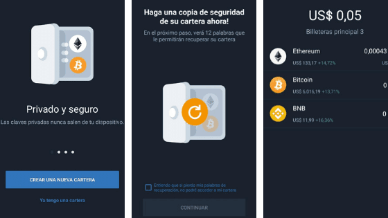 trust wallet - billetera digital criptomonedas