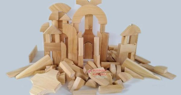 Alat Permainan & Belajar Sentra Balok Anak PAUD TK - SEBUTIK EDUTOYS