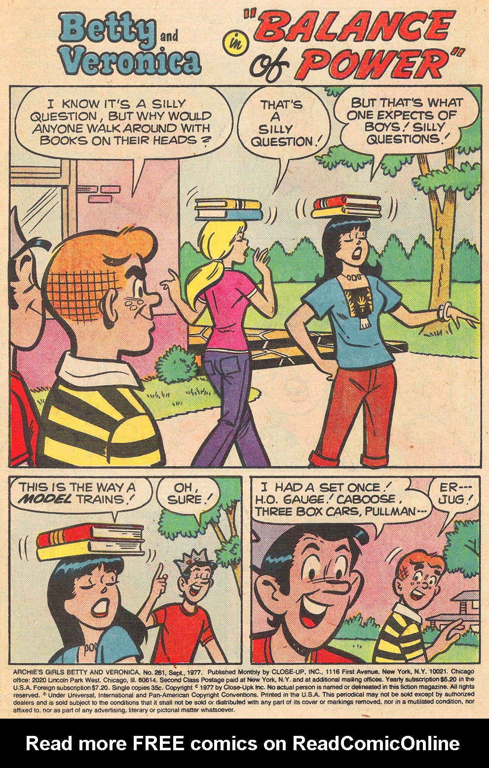 Read online Archie's Girls Betty and Veronica comic -  Issue #261 - 3
