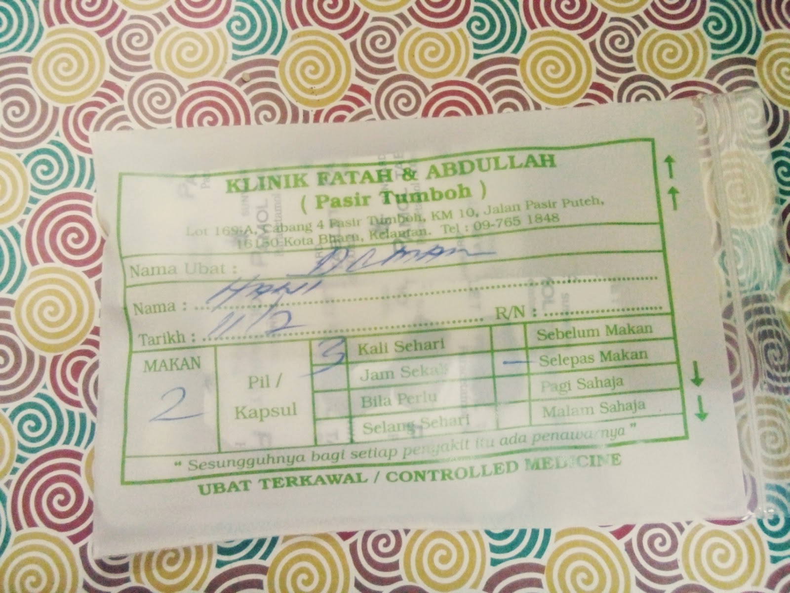 Ubat Demam Untuk Ibu Menyusukan Bayi  Contoh Dyn