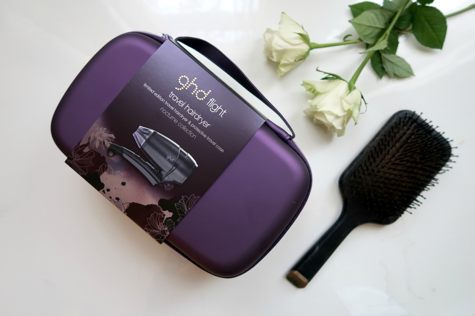 GHD Flight Travel Hairdryer Limited Edition Nocturne Collection Brogan Tate
