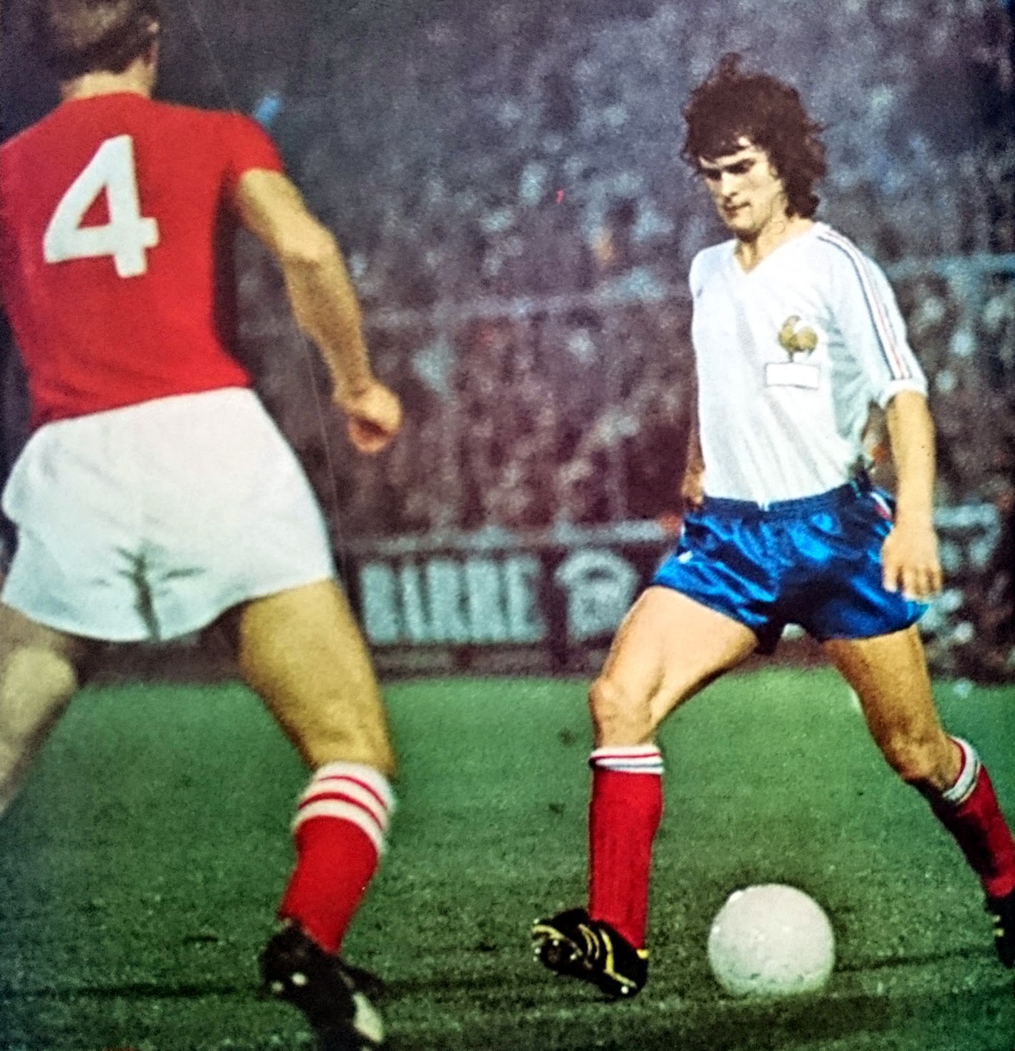 THE VINTAGE FOOTBALL CLUB DanemarkFRANCE 1976.