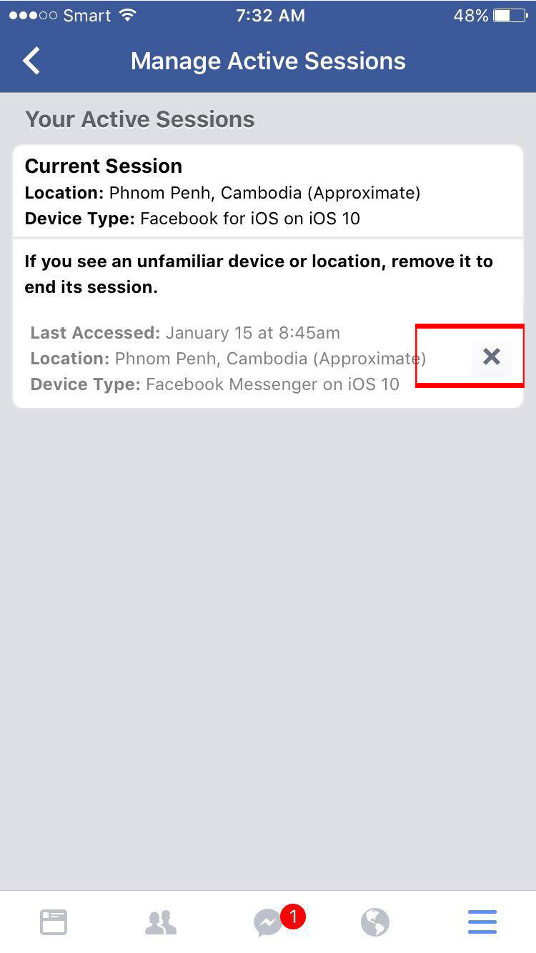 How to Log out Messenger Facebook in IPhone , Android and all device K Showtech