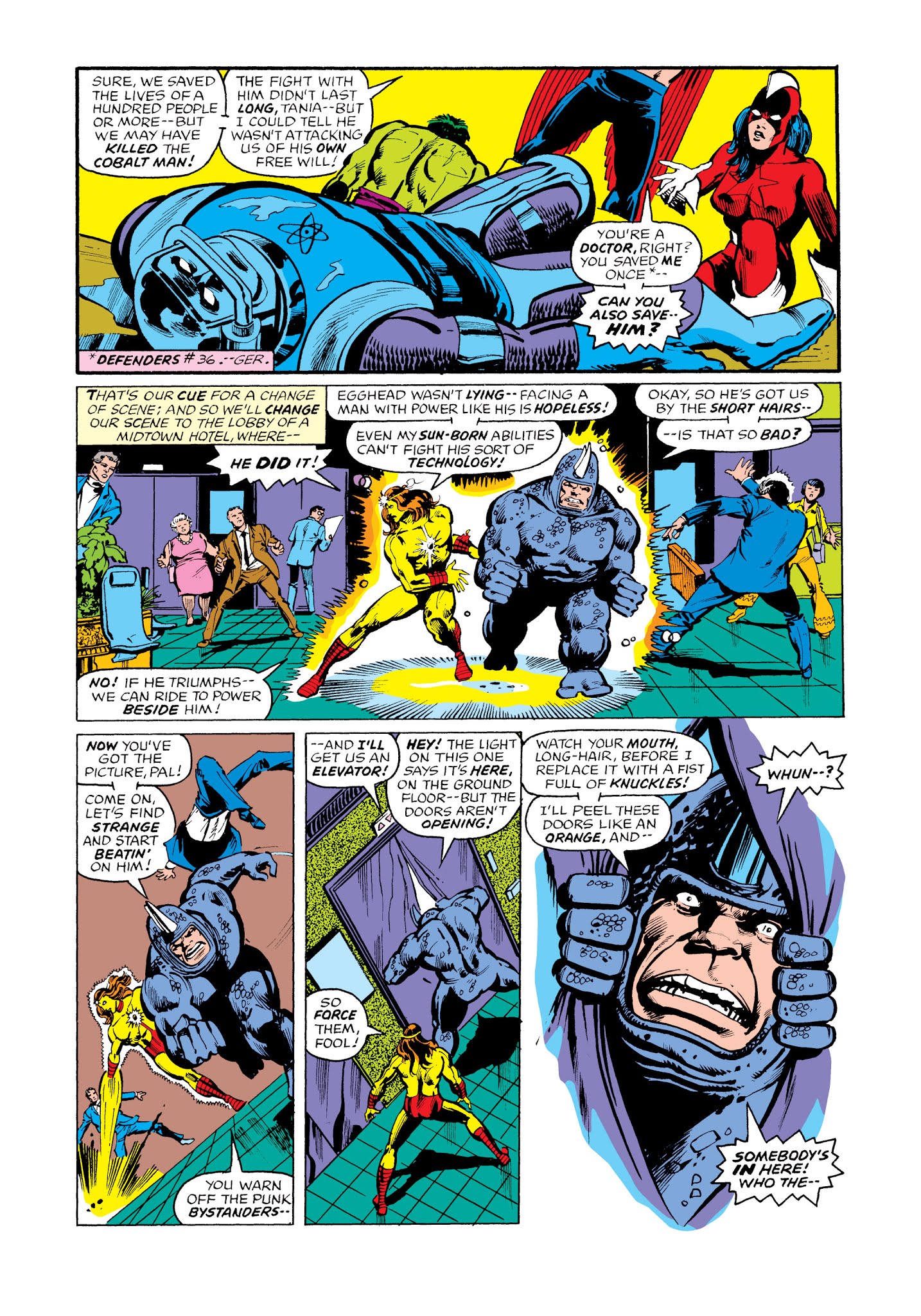 Read online Marvel Masterworks: The Defenders comic -  Issue # TPB 6 (Part 1) - 33