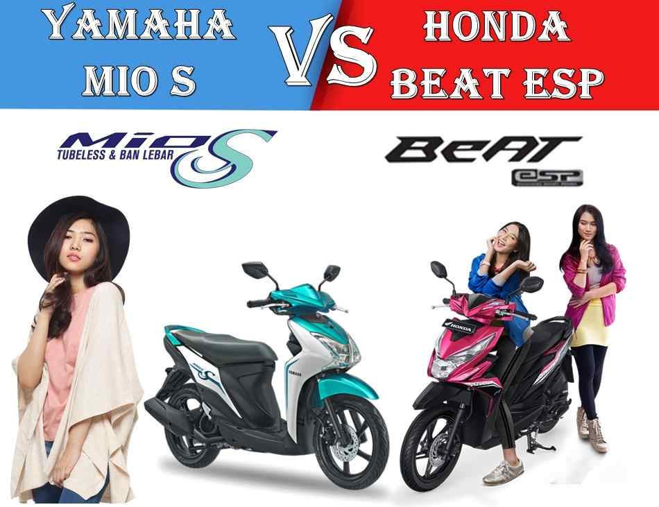 Nih 4 Kelebihan Honda BeAT eSP Dibanding Yamaha Mio S! Perlu Teknologi