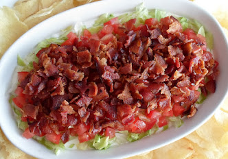 blt dip-while we still have garden tomatoes!