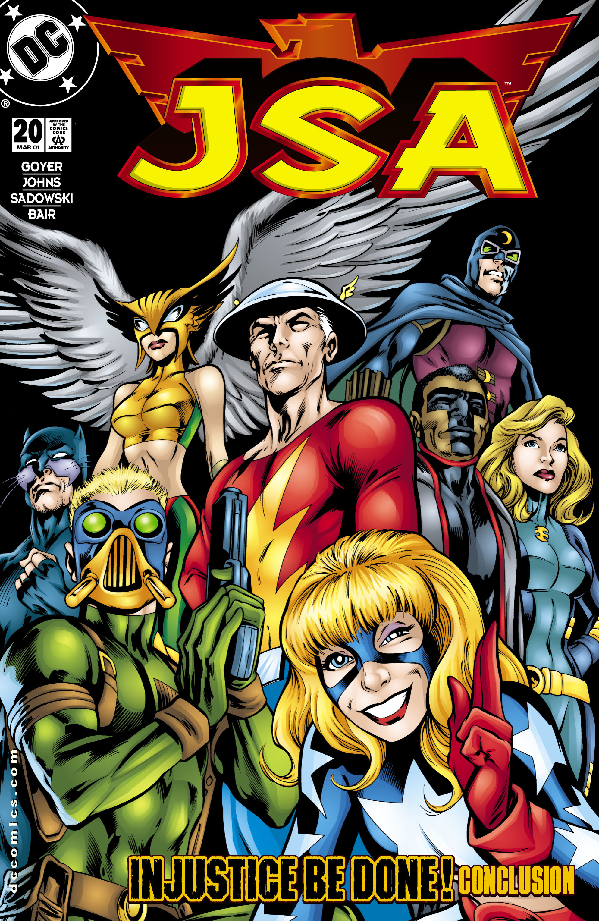 Read online JSA (1999) comic -  Issue #20 - 1