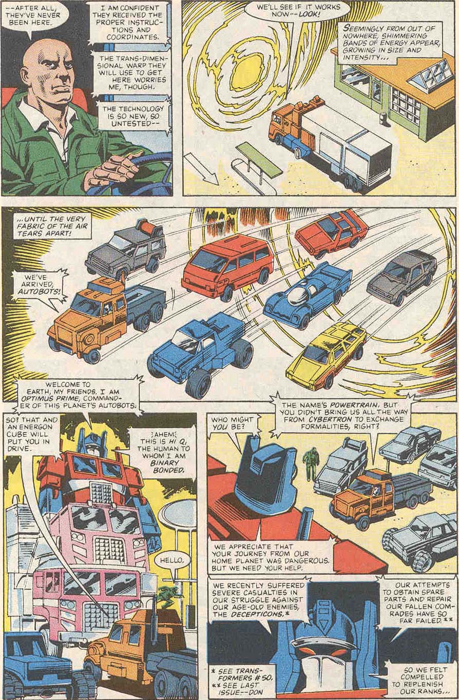 The Transformers (1984) issue 54 - Page 5