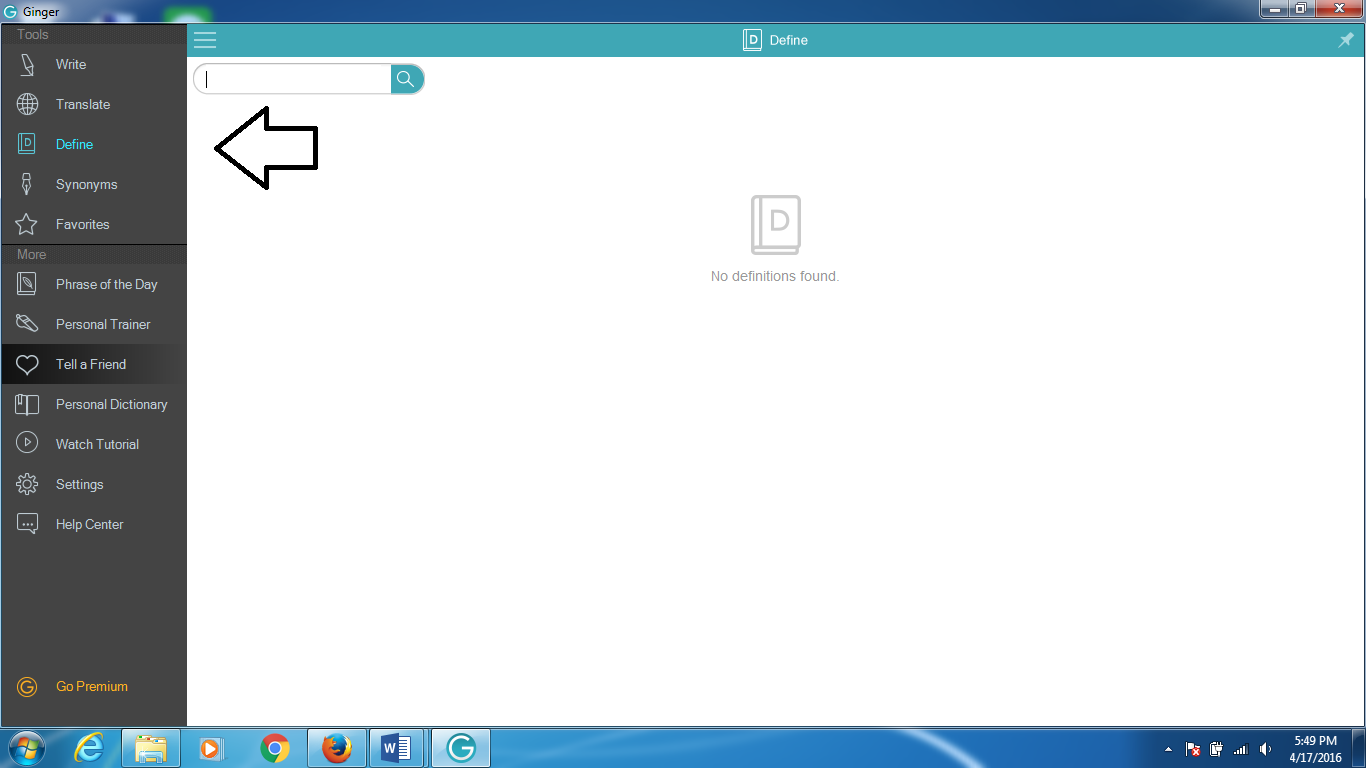Riandi Barzaman Ginger Translation Software