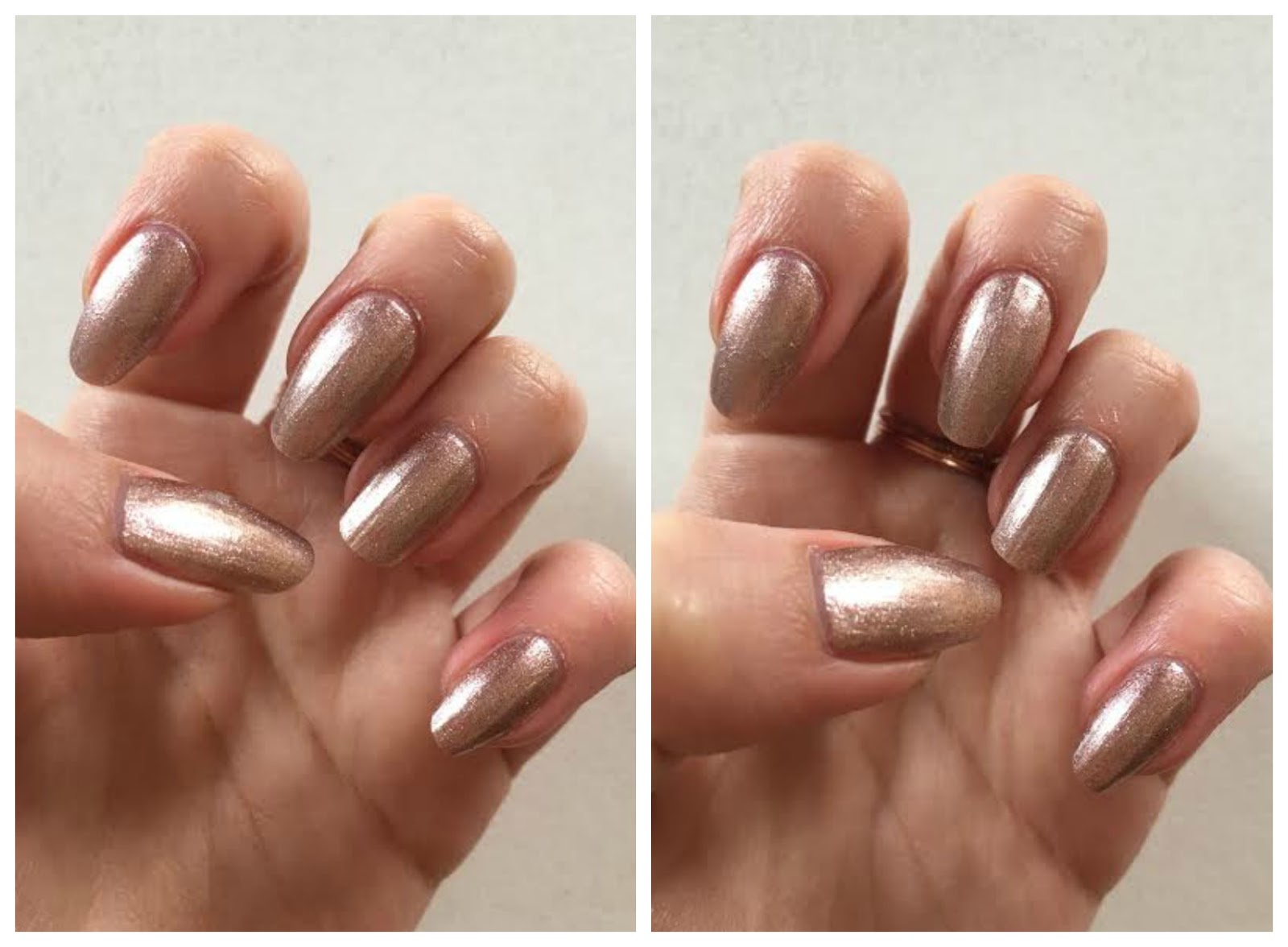 Dainty Ditsy Polish Pick Barry M Molten Metal Nail Paint in 'Pink Ice'