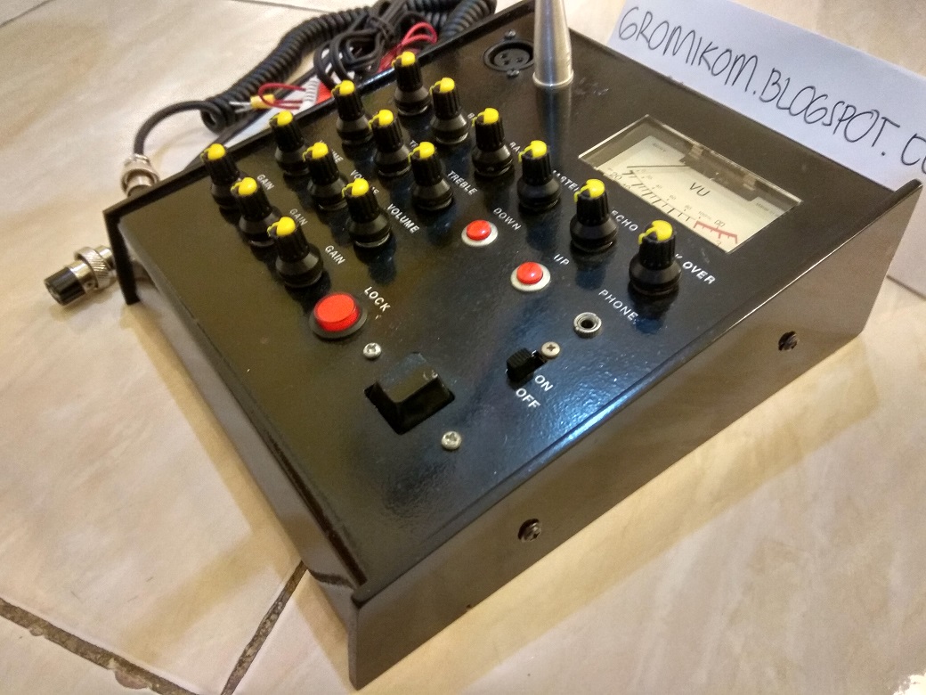 Gromikom Radio Microphone Compressor 3 Channels
