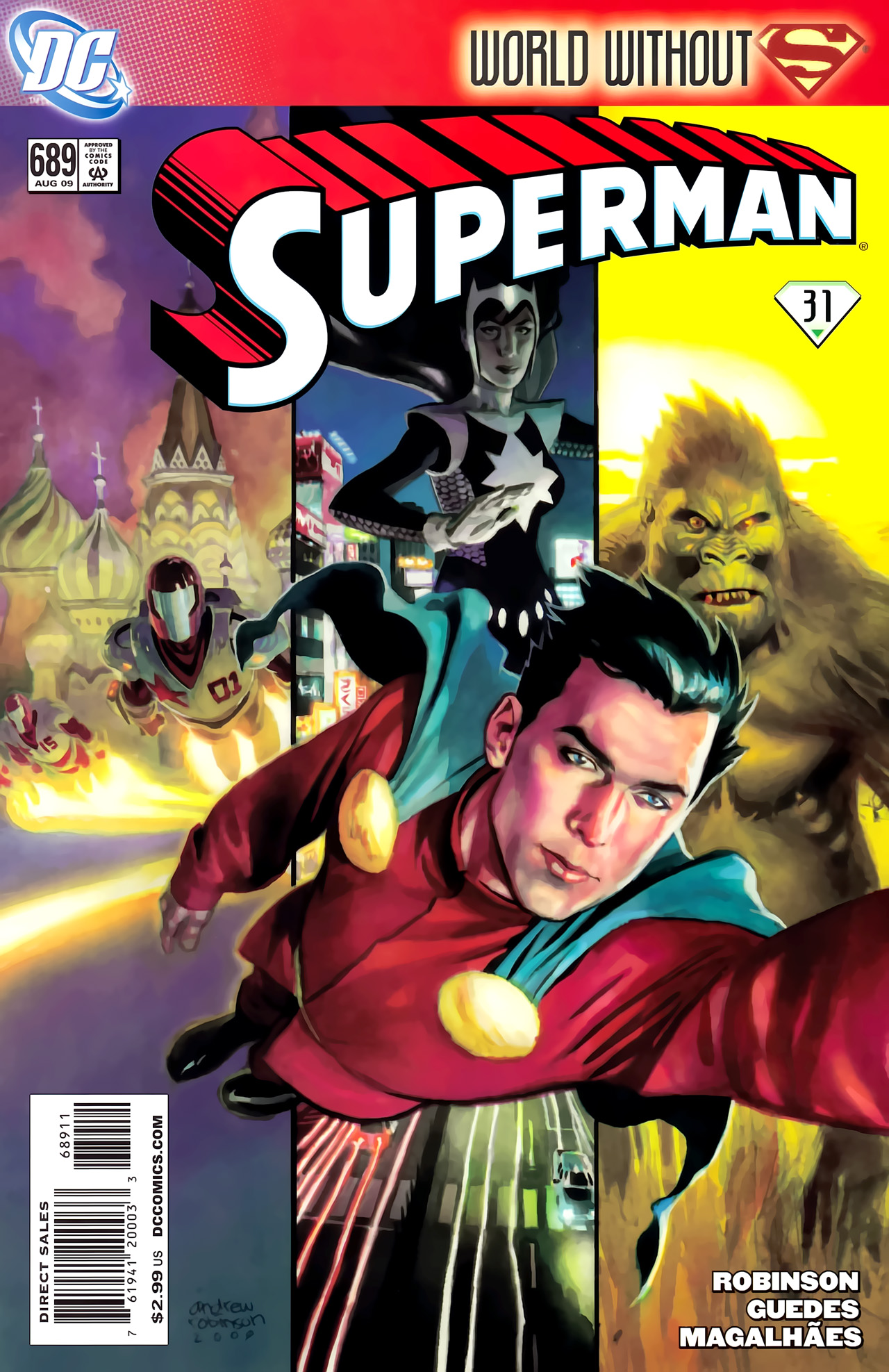 Read online Superman (1939) comic -  Issue #689 - 1