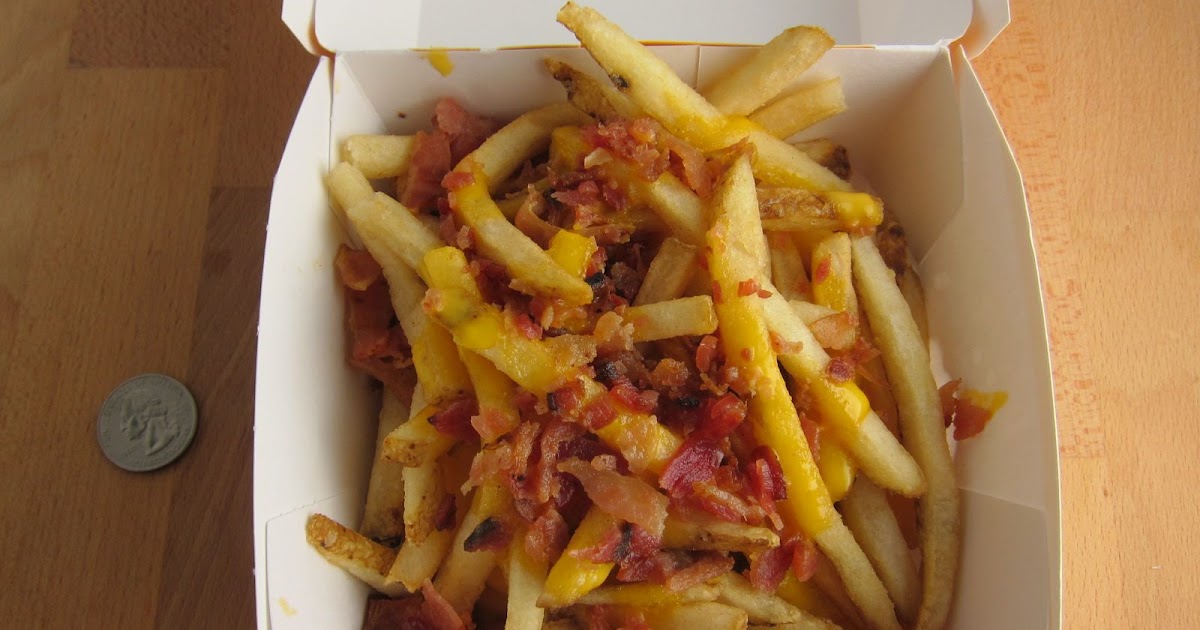 Review Carl's Jr. Bacon Cheddar Fries Brand Eating