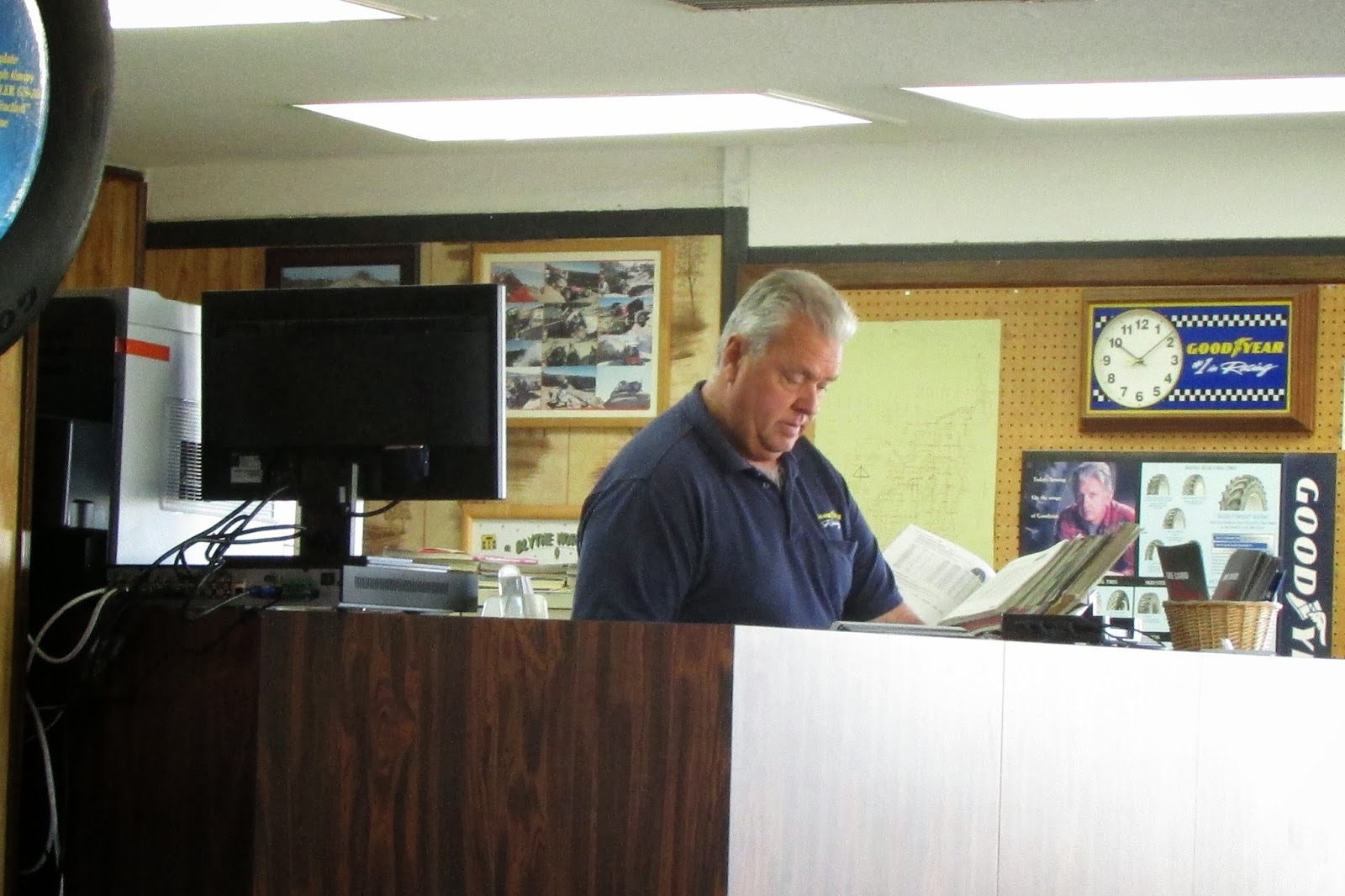 Me and My Dogand My RV A tale of two tire shops