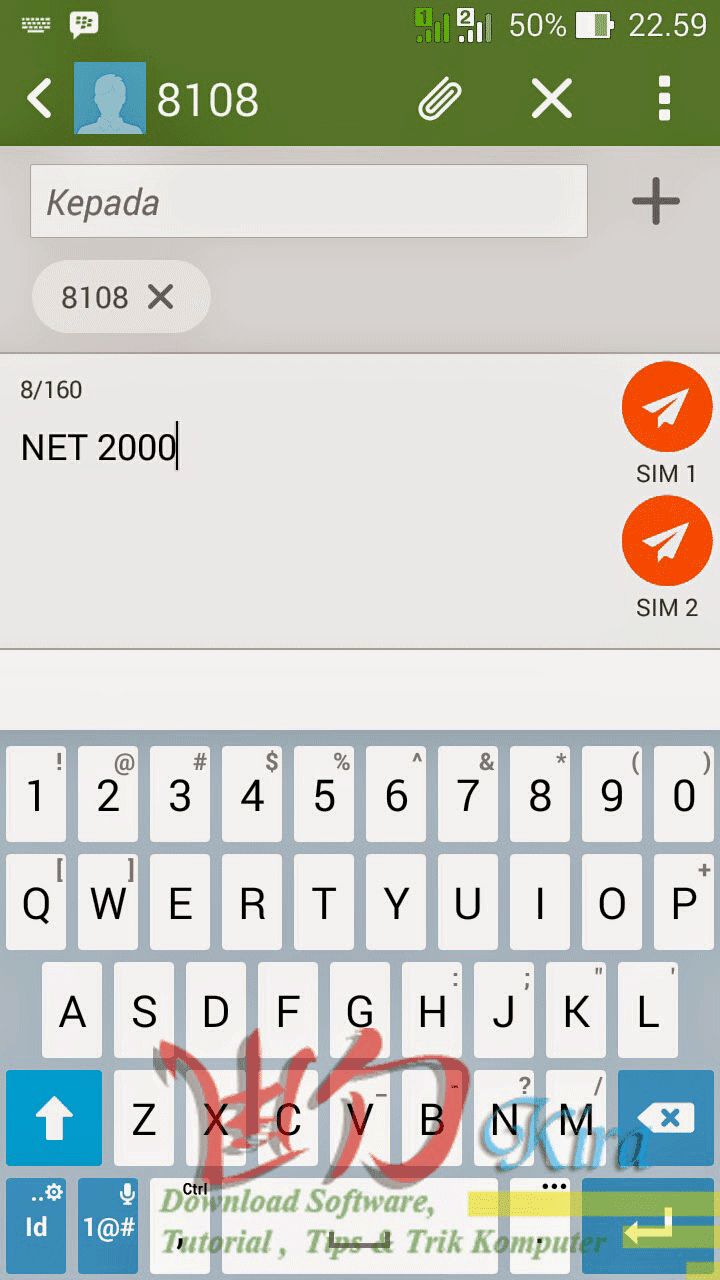 Cara Daftar Internet Unlimited Kuota Wifi.ID Telkom dengan Pulsa