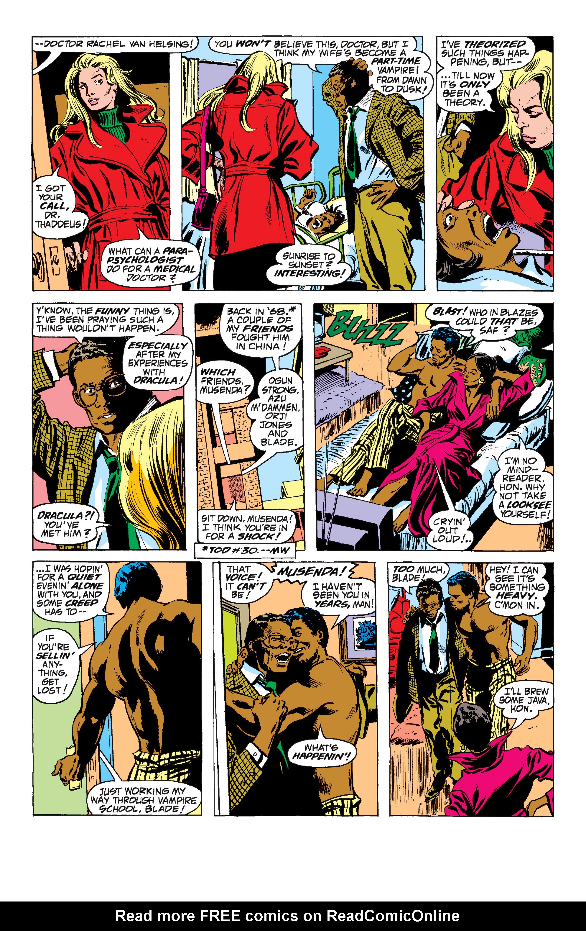 Read online Blade: Undead By Daylight comic -  Issue # Full - 47