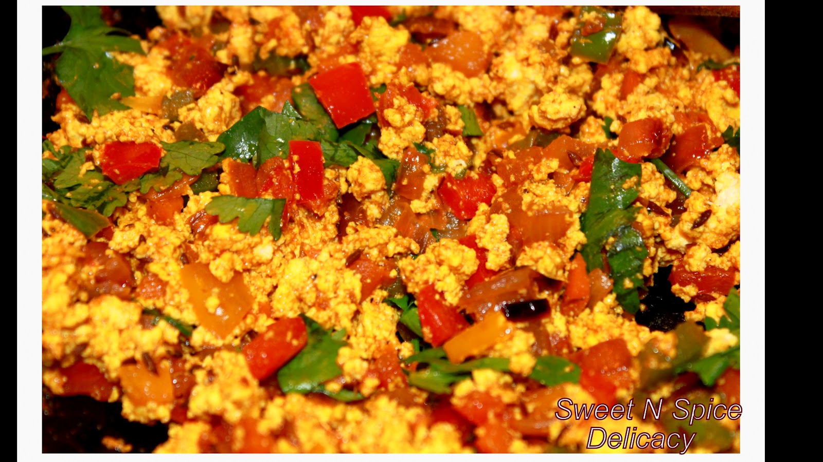 sweet n spice delicacy: Paneer Bhurji/ Paneer Bharta