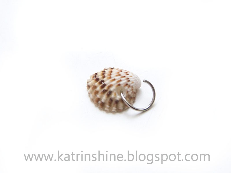 Katrinshine: Seashell earrings DIY. Yes, other one!