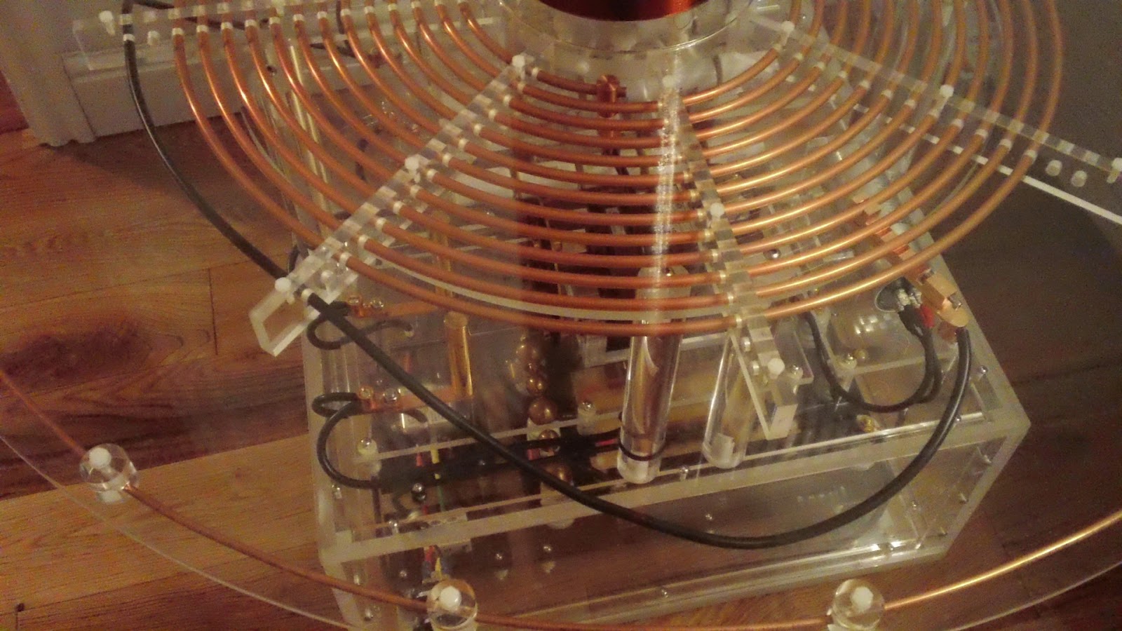 Paul's Tesla Coil Blog Tesla Coil Finished!!