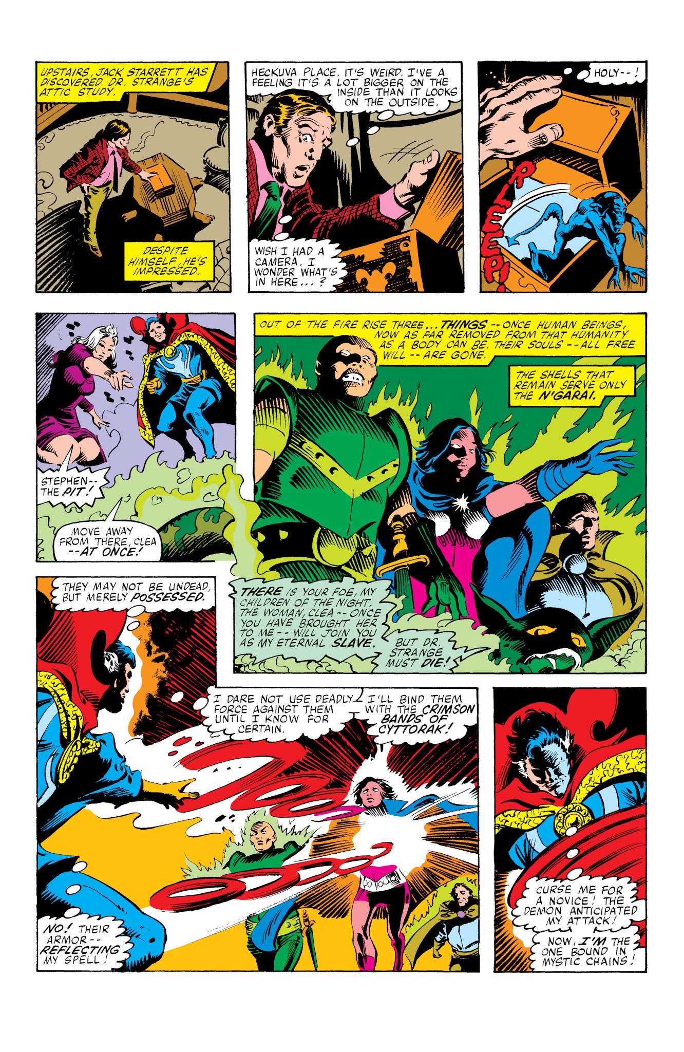 Read online Marvel Masterworks: Doctor Strange comic -  Issue # TPB 8 (Part 2) - 71