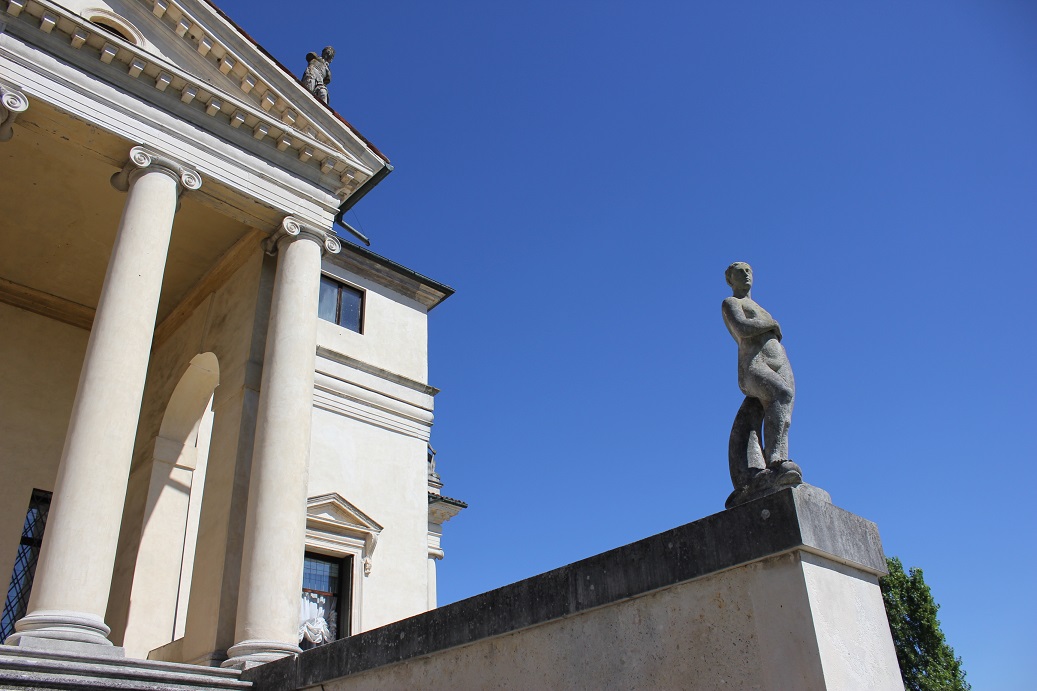 Villa Rotonda od architekta Palladia ve Vicenze