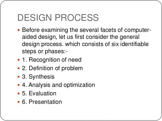 TPCE Mech Books: Design Process (CAD/CAM)