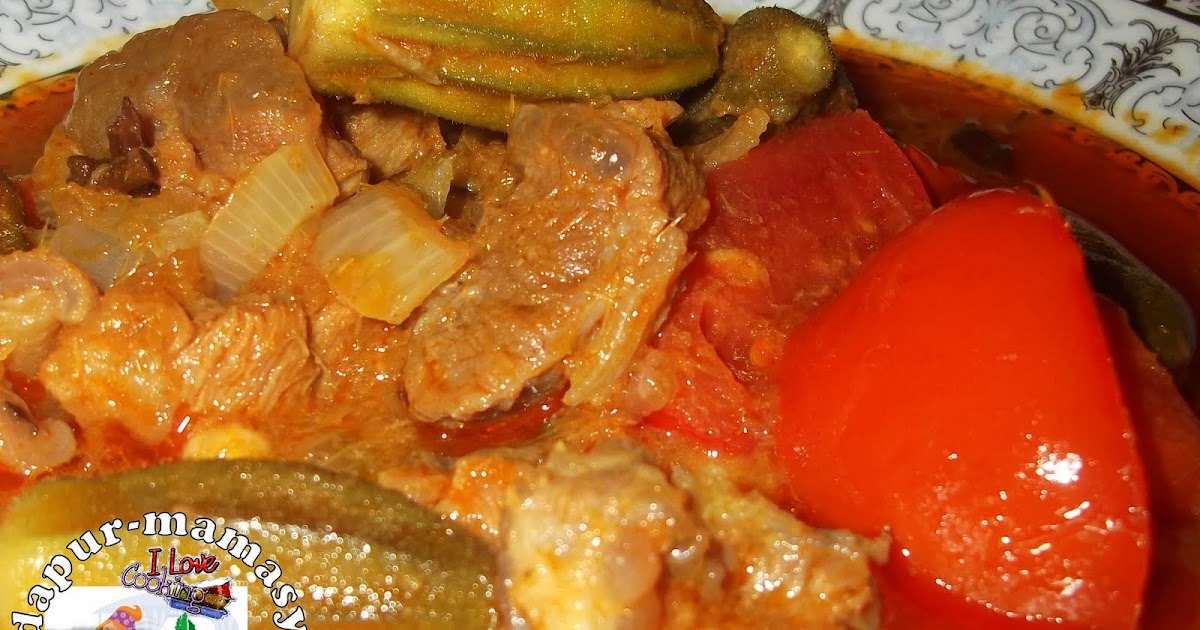 Resepi Masak Asam Pedas Melaka  Asam Pedas Melaka Ikan Terubuk Yang