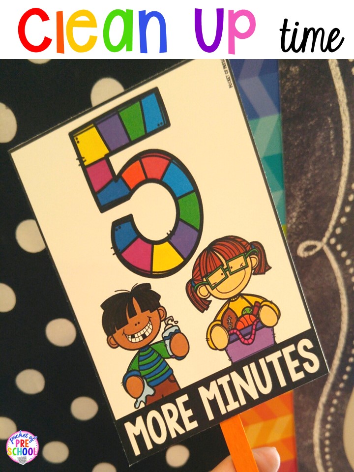 Preschool Daily Schedule and Visual Schedules Pocket of Preschool