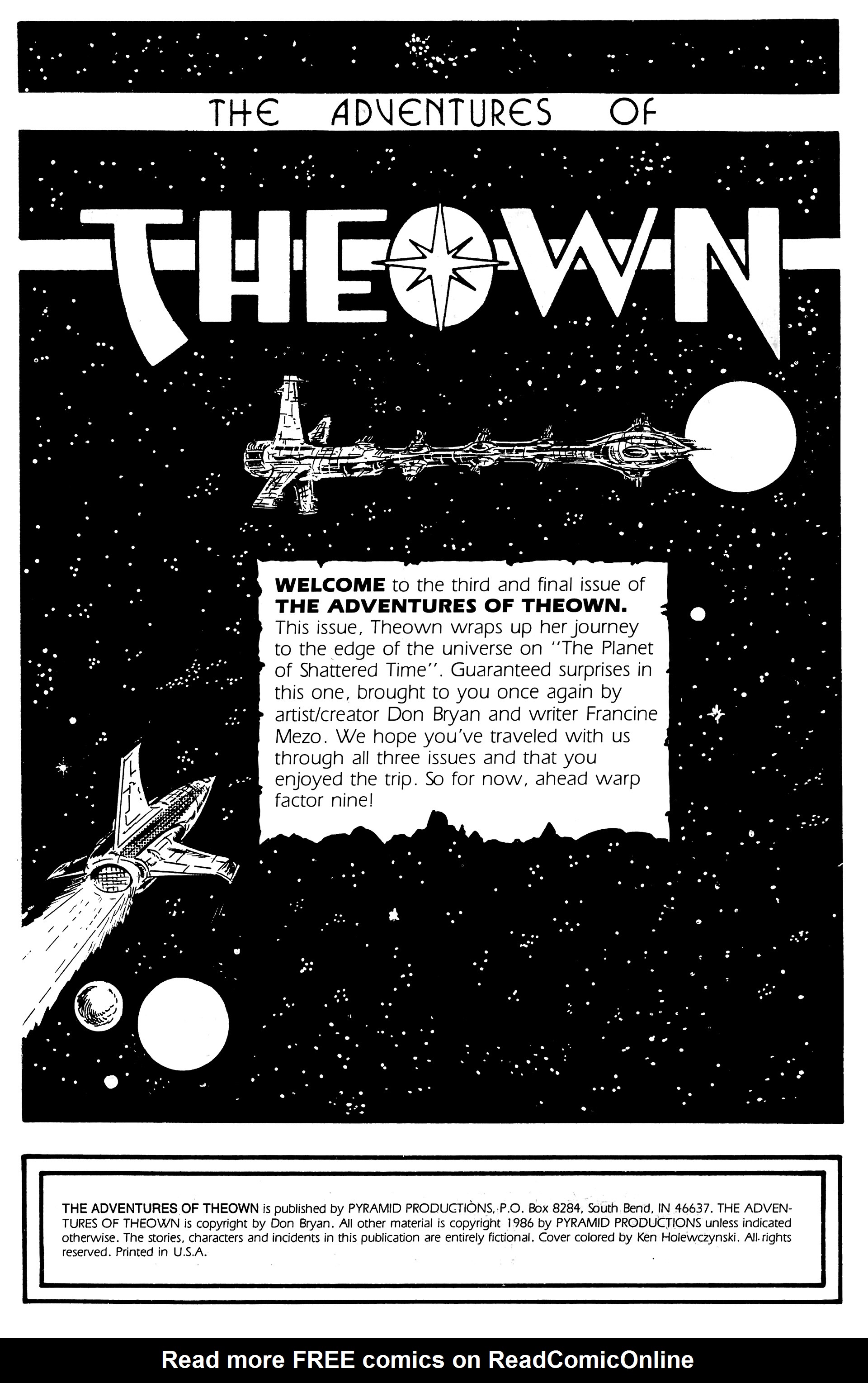 Read online The Adventures of Theown comic -  Issue #3 - 2