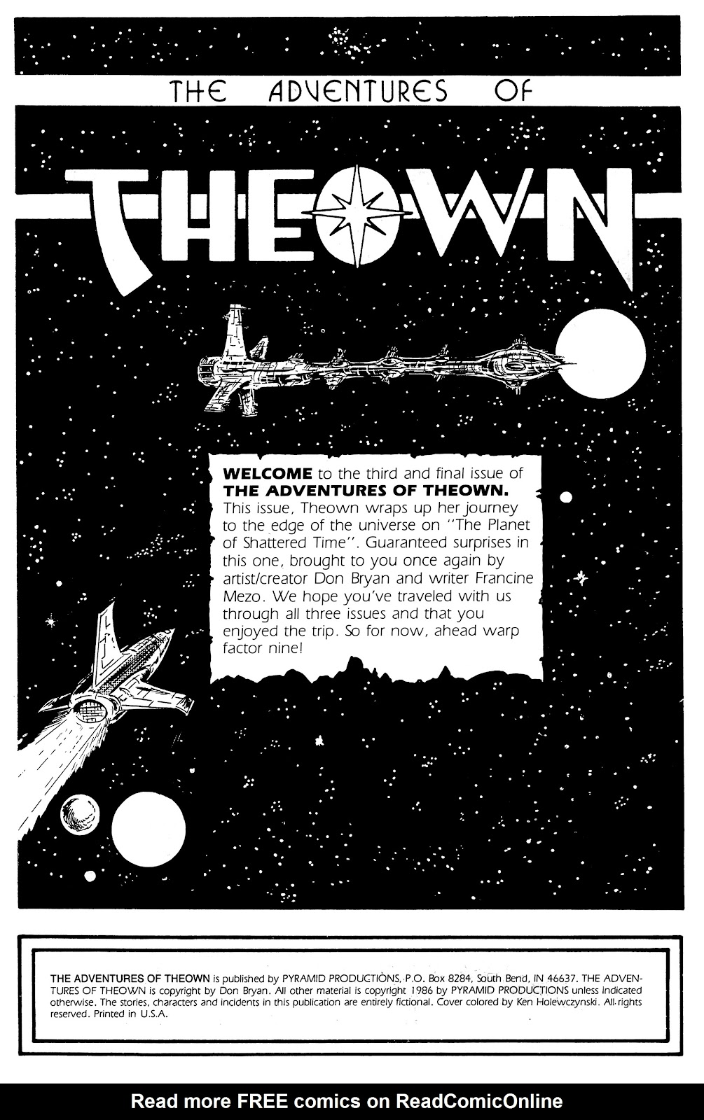 The Adventures of Theown issue 3 - Page 2