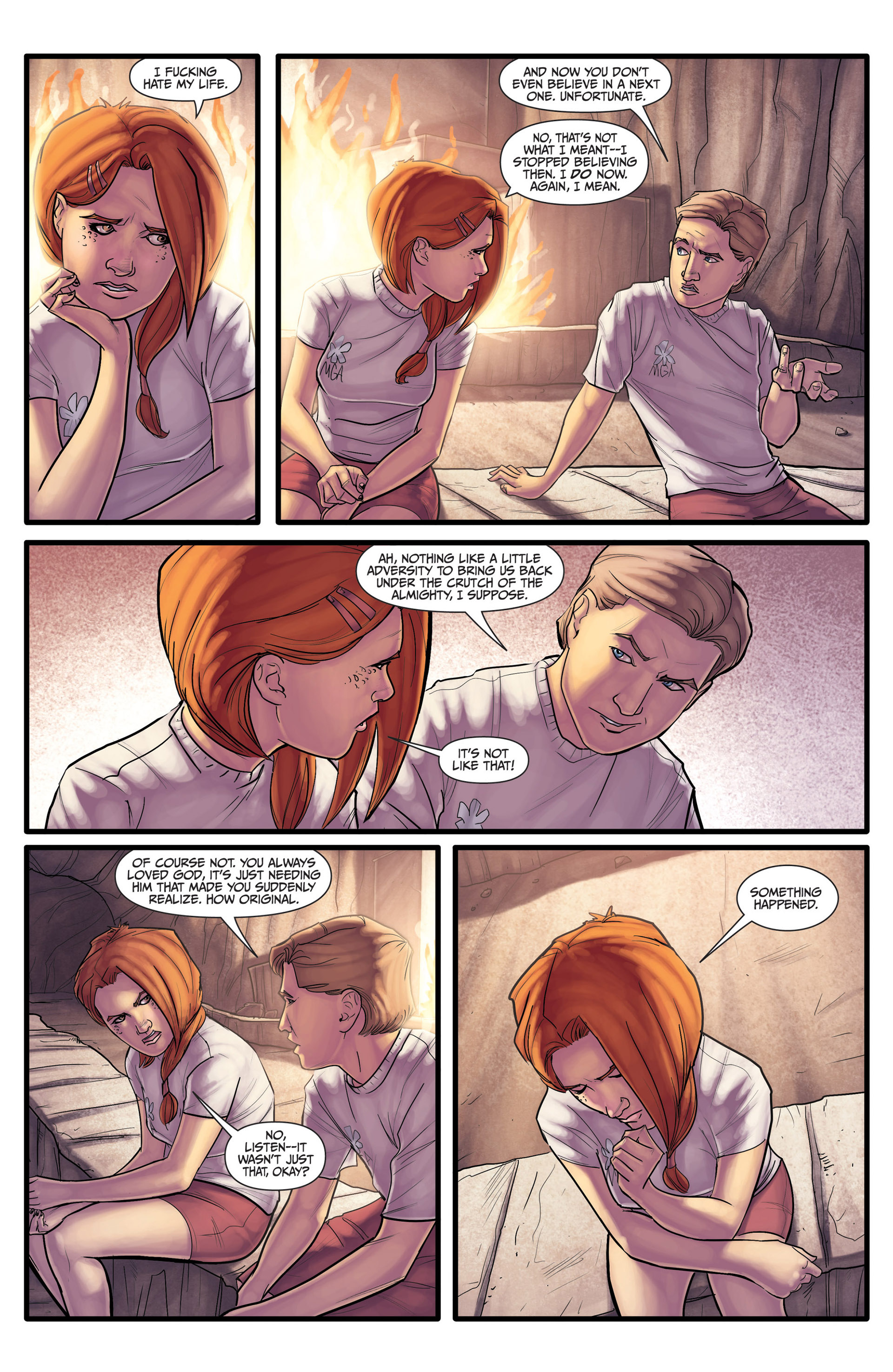 Read online Morning Glories comic -  Issue # _TPB 3 - 159