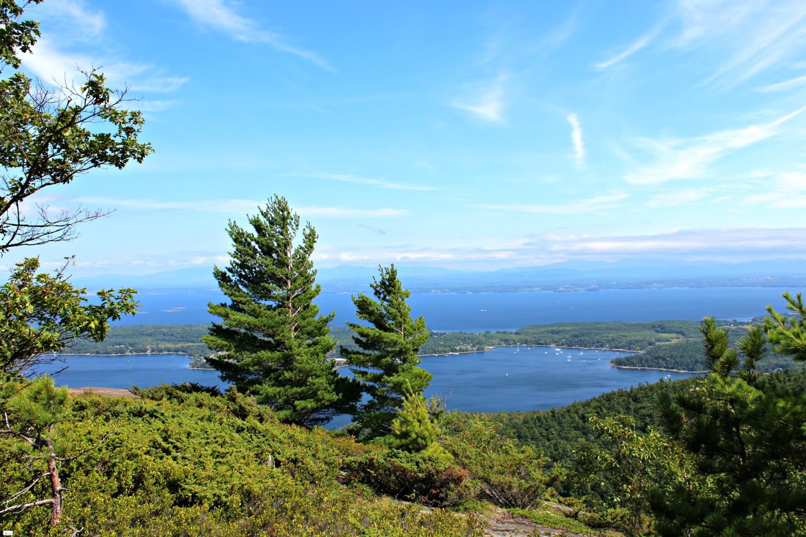The Top of Rattlesnake Mountain in the Adirondack Mountains // New York