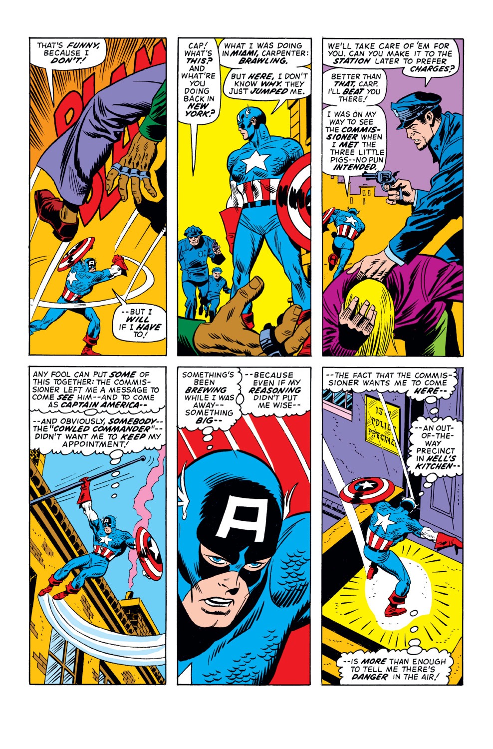 Read online Captain America (1968) comic -  Issue #157 - 4