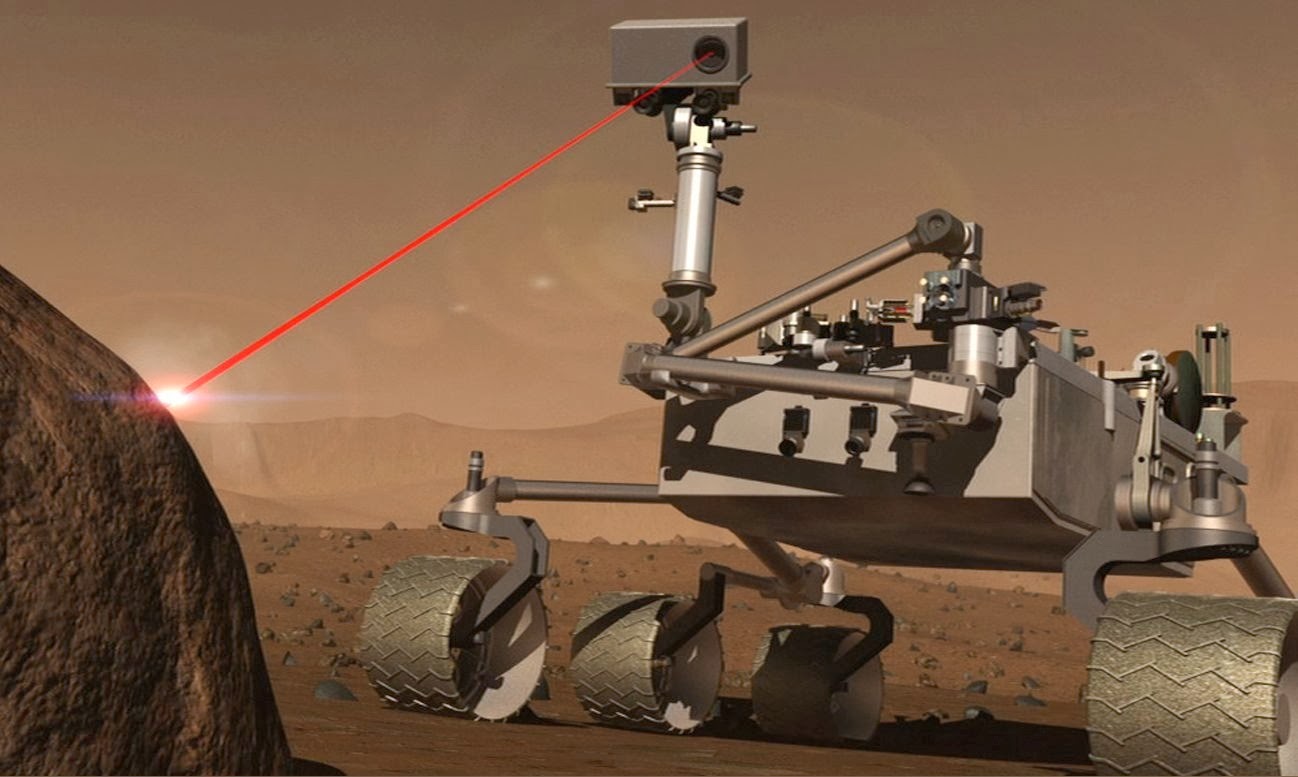Orbiter.ch Space News Laser Instrument on NASA Mars Rover Tops 100,000
