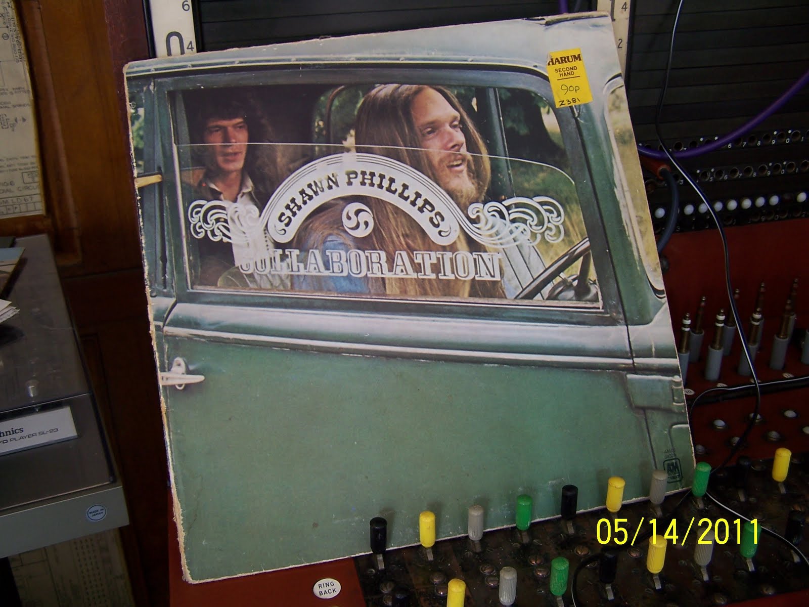 Hotel Stormy Monday Vinyl Shawn Phillips COLLABORATION