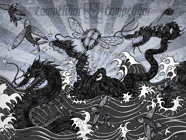 Meerkatsu Art: Competidor T-shirt and Wallpaper ~ Meerkatsu’s Blog