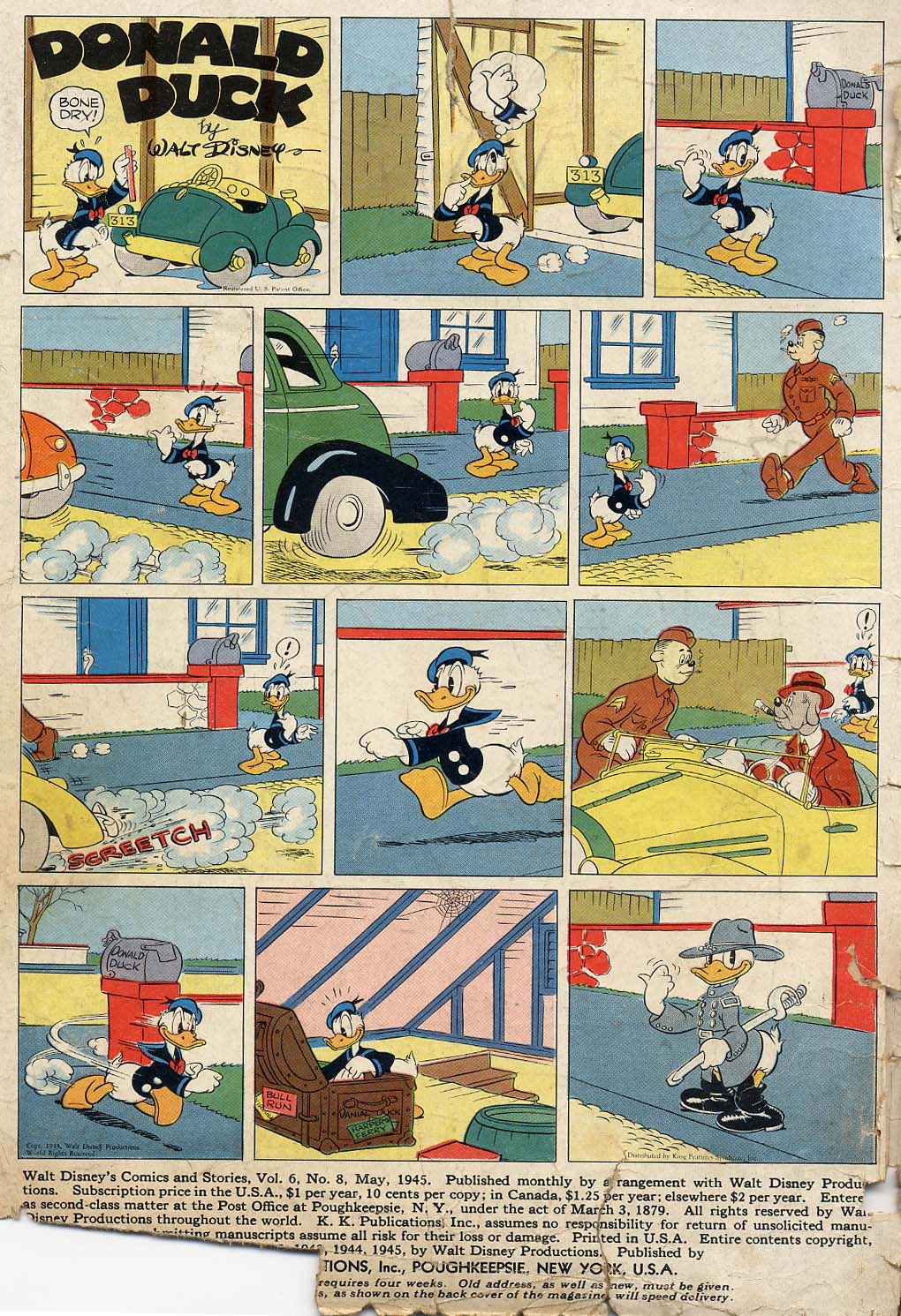 Read online Walt Disney's Comics and Stories comic -  Issue #56 - 2