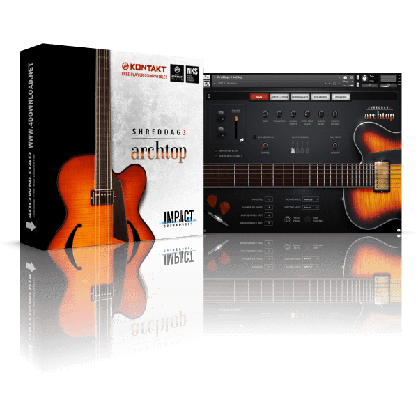 Shreddage 3 Archtop KONTAKT Library