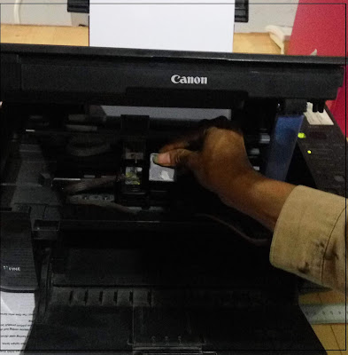 Cara Mengatasi Hasil Printer Bergaris Rapi Pada Printer Canon MP287