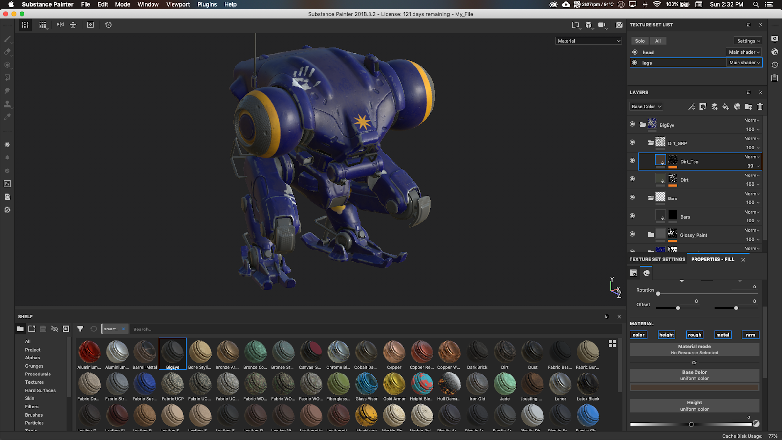 Substance Painter Fundamentals Smart Materials