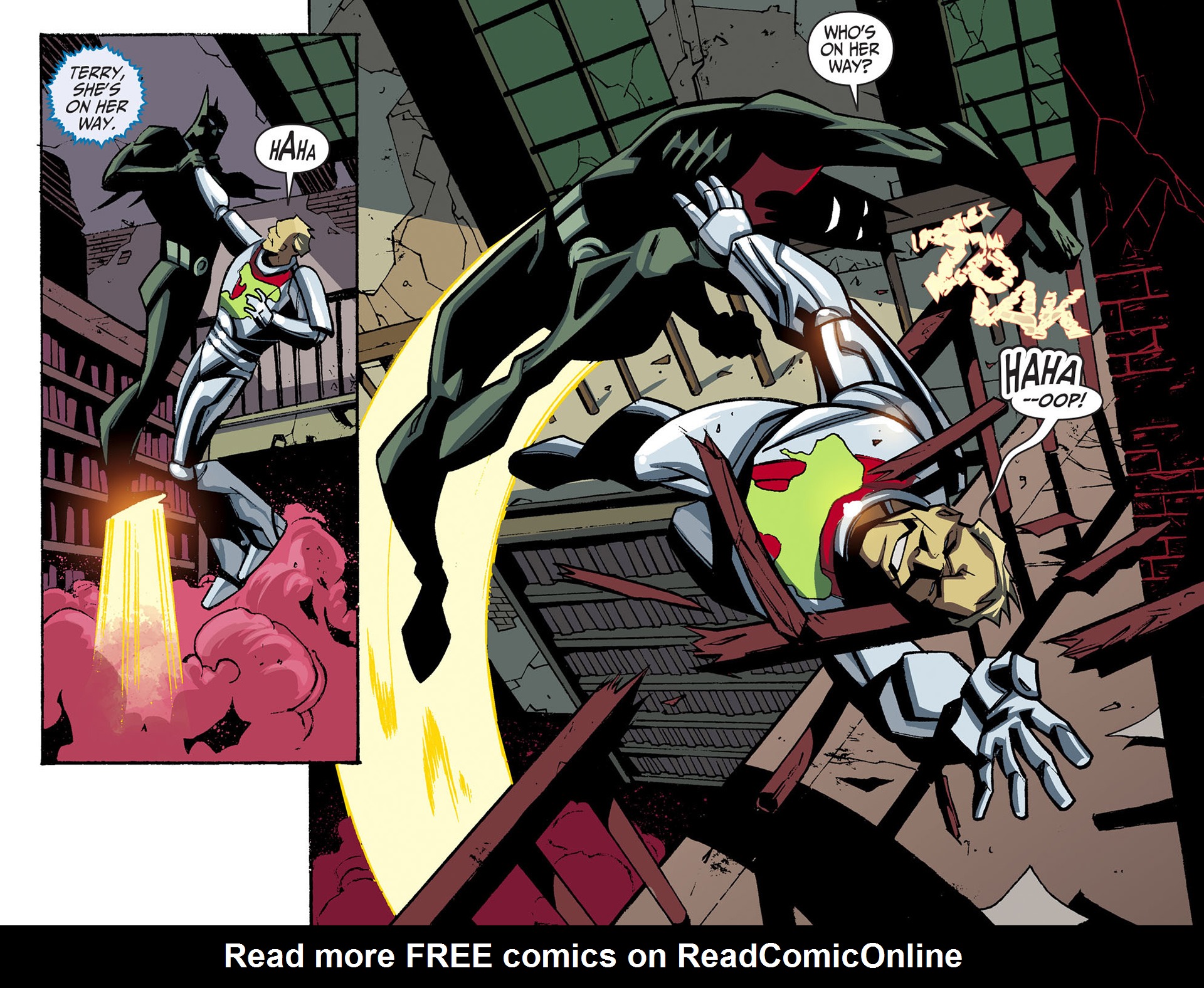 Read online Batman Beyond 2.0 comic -  Issue #30 - 4
