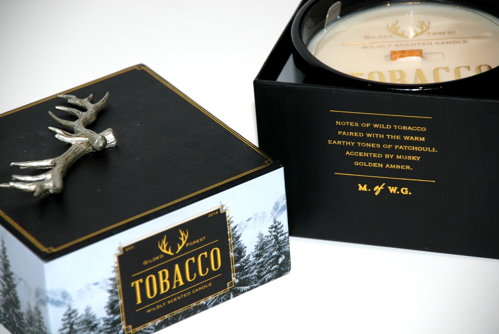 M. of W.G Tobacco Candle