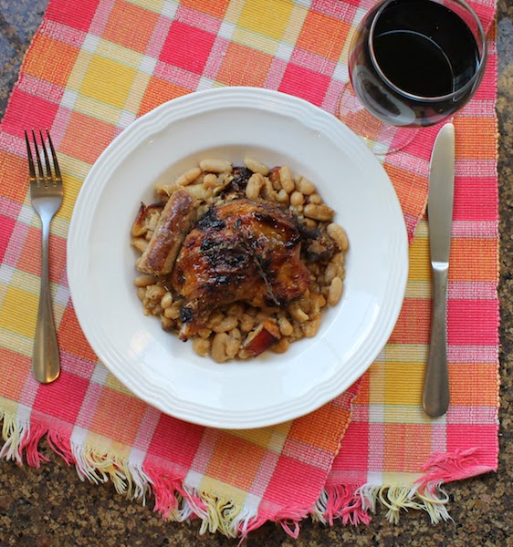 Food Lust People Love: This classic cassoulet is a hearty, rich bowl of white beans with bacon, sausage and duck confit, the perfect dish on a cold winter's day.
