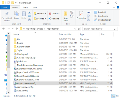 Dinesh's Blog :::: Being Compiled ::::: Cannot find rsreportserver ...