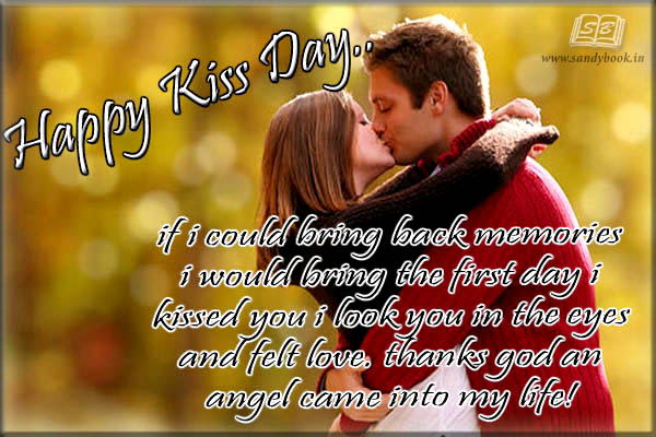Kiss Day Wishes for Girlfriend - Hindi Sms Funny Jokes Shayari & Love Quotes