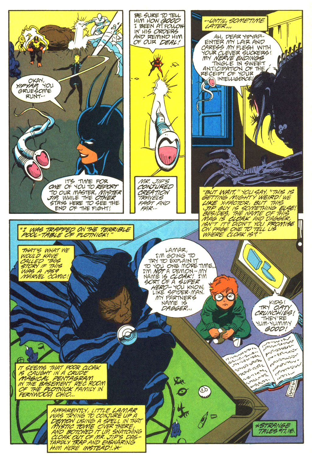 Read online Cloak and Dagger (1990) comic -  Issue #1 - 5
