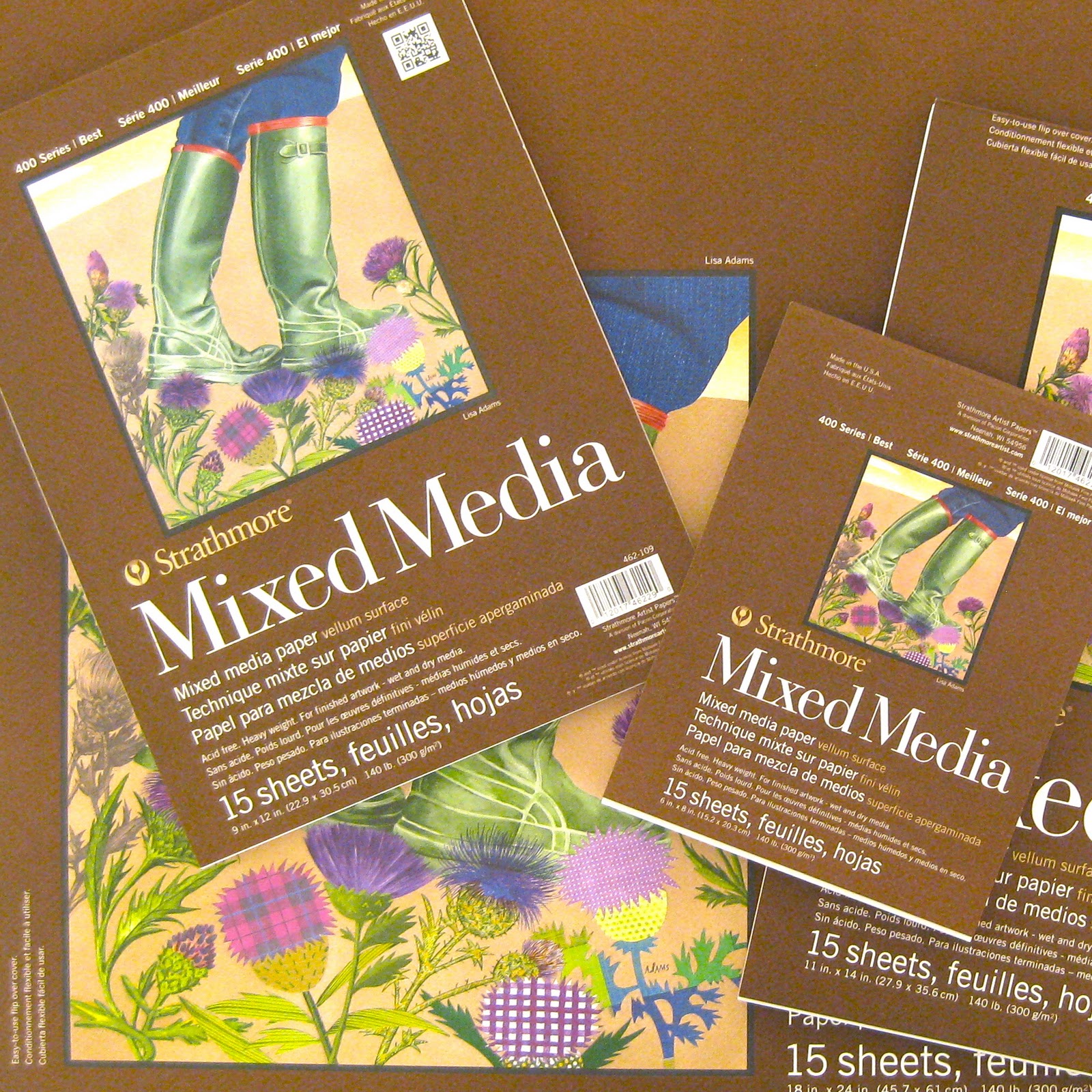 ALBRIGHT ART supply Mixed Media Paper